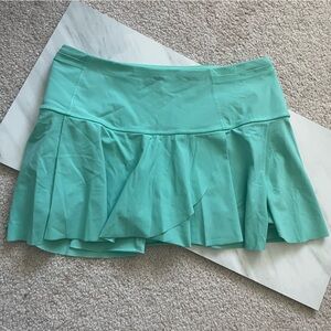 Lululemon Sea Green Tennis Skirt